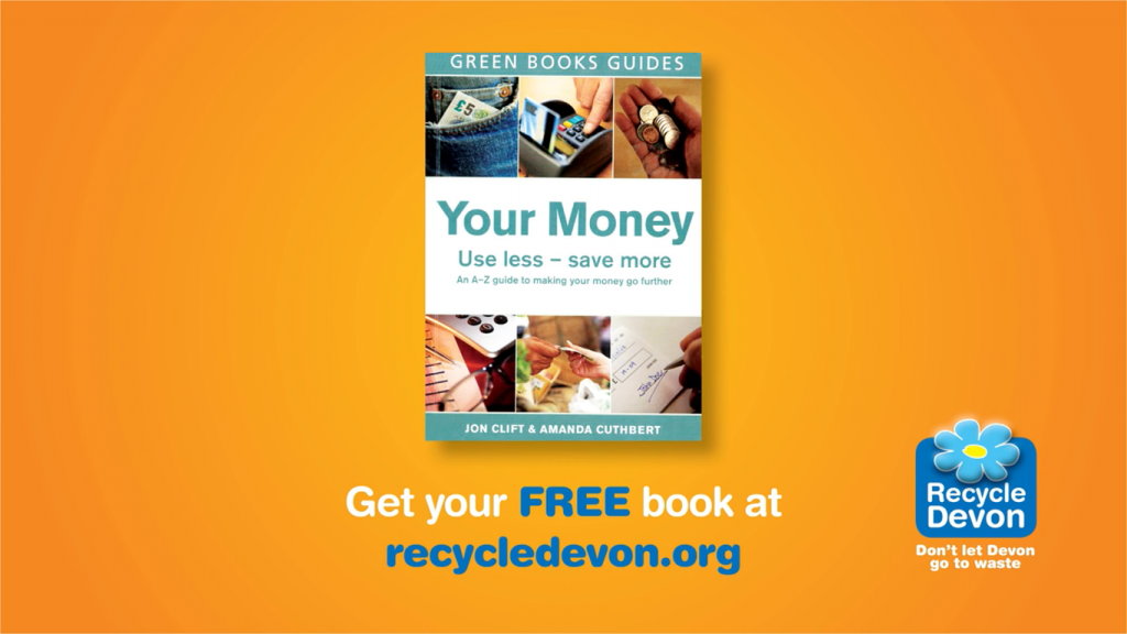 recycle Devon books logo