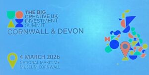 the logo for big creative uk investment summit